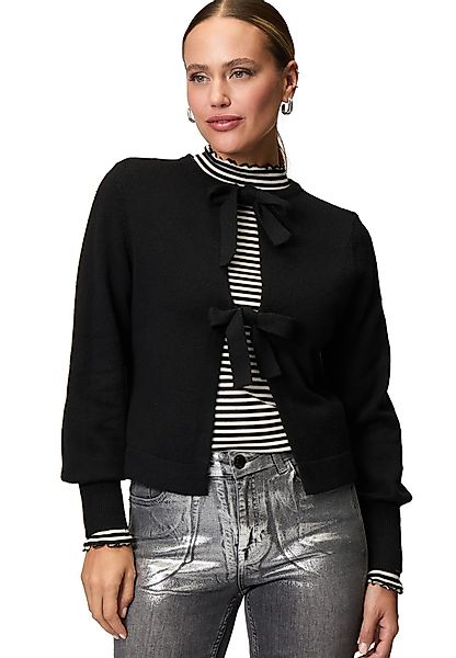 Zero Strickpullover zero Pullover mit Schleifen günstig online kaufen