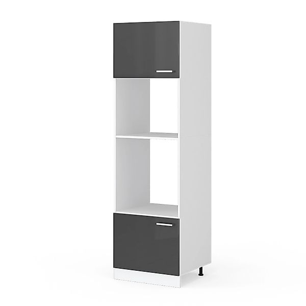 Vicco Mikrowellenschrank R-Line Küchenregal für die Mikrowelle Anthrazit Ho günstig online kaufen