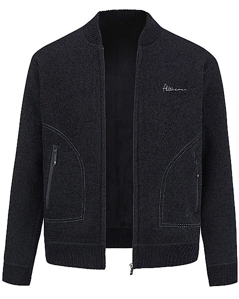 Allthemen Strickjacke Herren Strickjacke mit Stehkragen günstig online kaufen