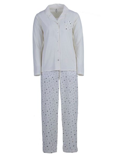 zeitlos Schlafanzug Pyjama Set Langarm - günstig online kaufen