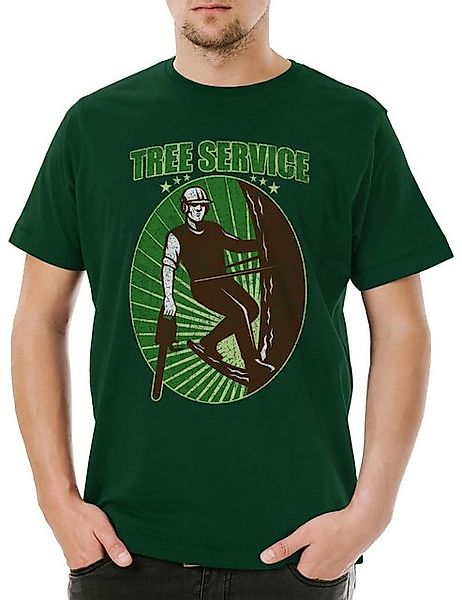 Urban Backwoods Print-Shirt Urban Backwoods Tree Service III Herren T-Shirt günstig online kaufen