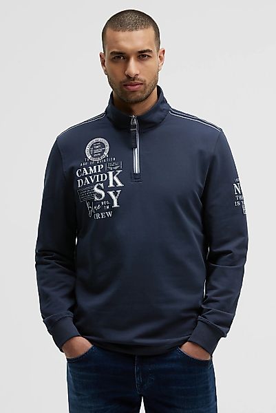 CAMP DAVID Sweater, mit Kontrastnähten günstig online kaufen