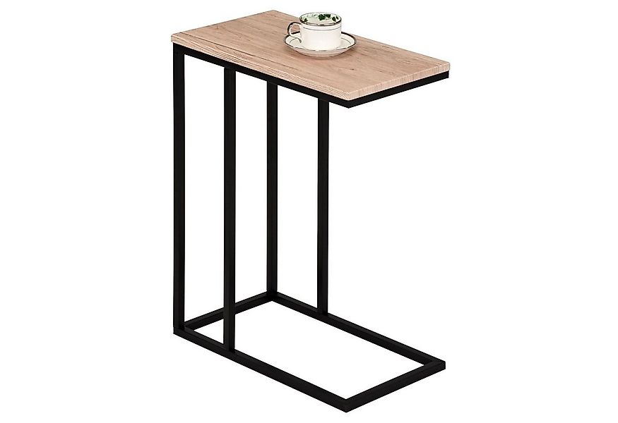 IDIMEX Beistelltisch DEBORA, Couchtisch mit Metallgestell aus MDF-Platte So günstig online kaufen
