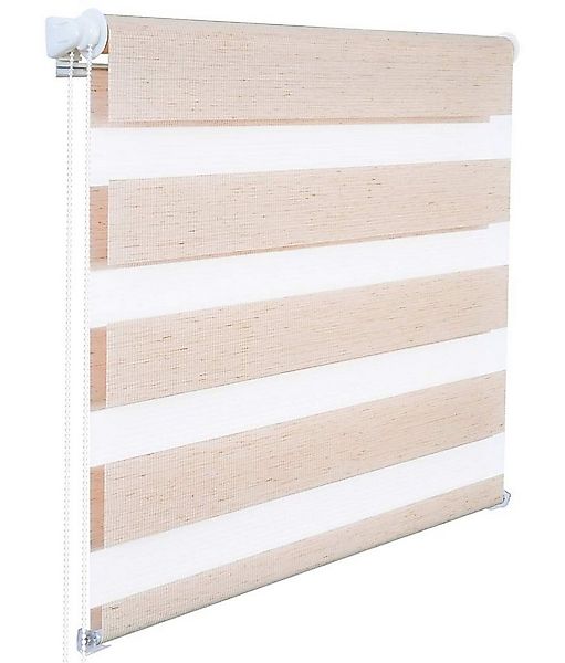 Doppelrollo, Woltu, Lichtschutz, klemmfix, lichtdurchlässig & verdunkelnd günstig online kaufen
