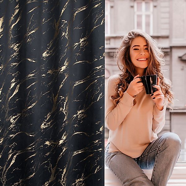 Eurofirany Vorhang Elegante, blickdichte Vorhänge aus günstig online kaufen