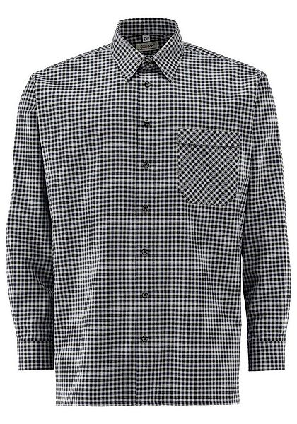 Condor Langarmhemd Twokem Comfort Fit, Liegekragen, 1/1-Arm, aufgesetzte Br günstig online kaufen