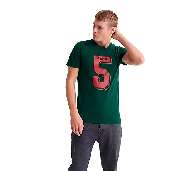 Superdry Collegiate Classic Kurzarm T-shirt M Mid Pine günstig online kaufen