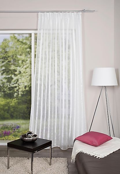 HOME WOHNIDEEN Gardine "EIKE" Multifunktionsband 1 Stk. tlg. HxB: 245x140, günstig online kaufen