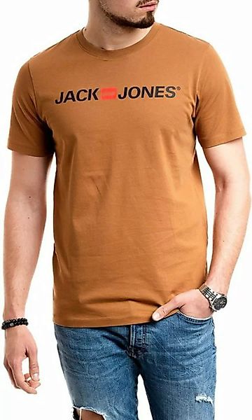 Jack & Jones Print-Shirt mit Rundhalsausschnitt, aus Baumwolle günstig online kaufen