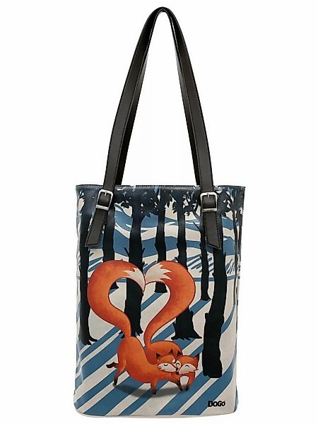 DOGO Umhängetasche "Damen Tall Bag Cuddling Season Vegan Damen Handtaschen günstig online kaufen