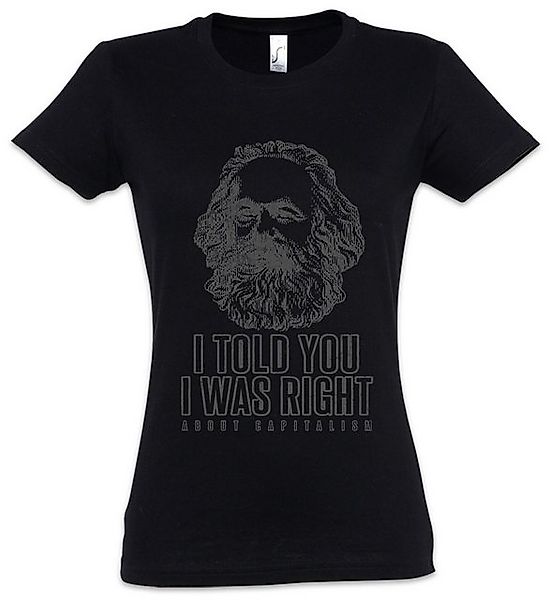 Urban Backwoods Print-Shirt I Told You I Was Right Damen T-Shirt About Capi günstig online kaufen