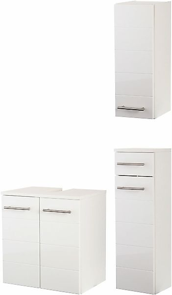 welltime Badmöbel-Set "Porto" 3 Stk. tlg. günstig online kaufen