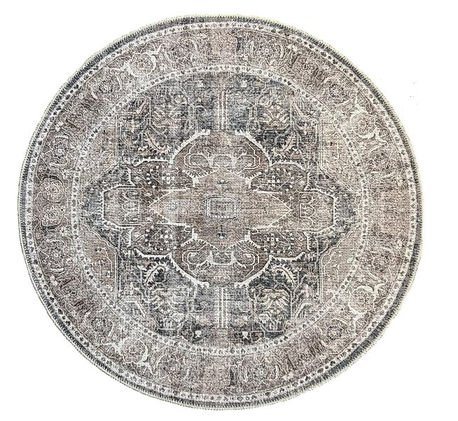 the carpet Teppich Zen round, rund, günstig online kaufen