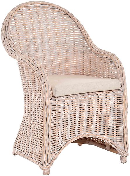 Krines Home Esszimmersessel Rattansessel Esszimmerstuhl mit günstig online kaufen