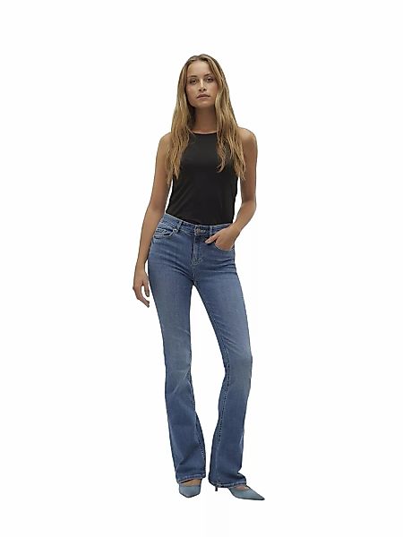 Vero Moda Bootcut-Jeans "VMFLASH MR FLARED JEANS LI347 GA NOOS" günstig online kaufen