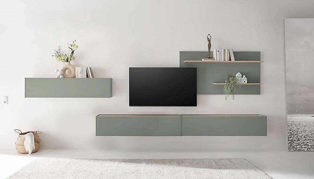 INOSIGN Wohnwand "City/Giron, moderne Anbauwand, Komplettset in vielen Farb günstig online kaufen