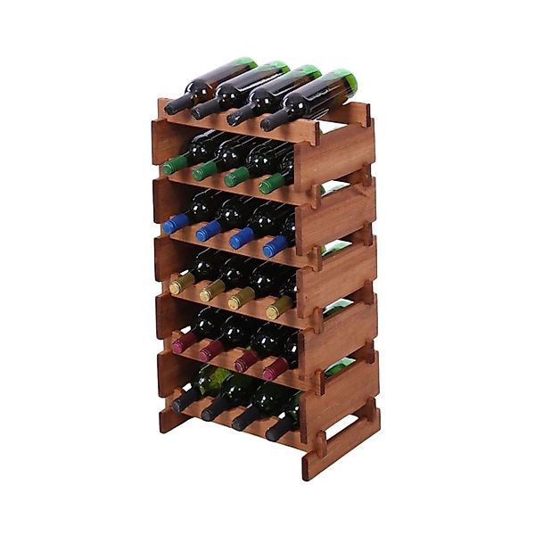 PROREGAL Weinregal VINOTECA FLEX PRO HxBxT 79x46x28cm 24 Flaschen Auf 6 Ebe günstig online kaufen