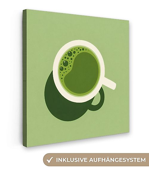 OneMillionCanvasses® Leinwandbild Minimalistisch - Becher - günstig online kaufen