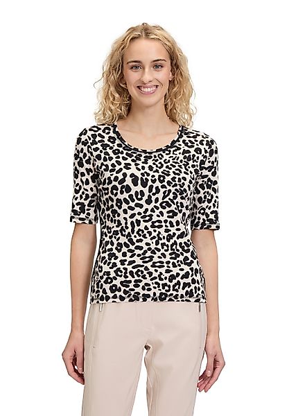 Betty Barclay Kurzarmshirt "Betty Barclay Damen Basic Shirt mit Rippenstruk günstig online kaufen