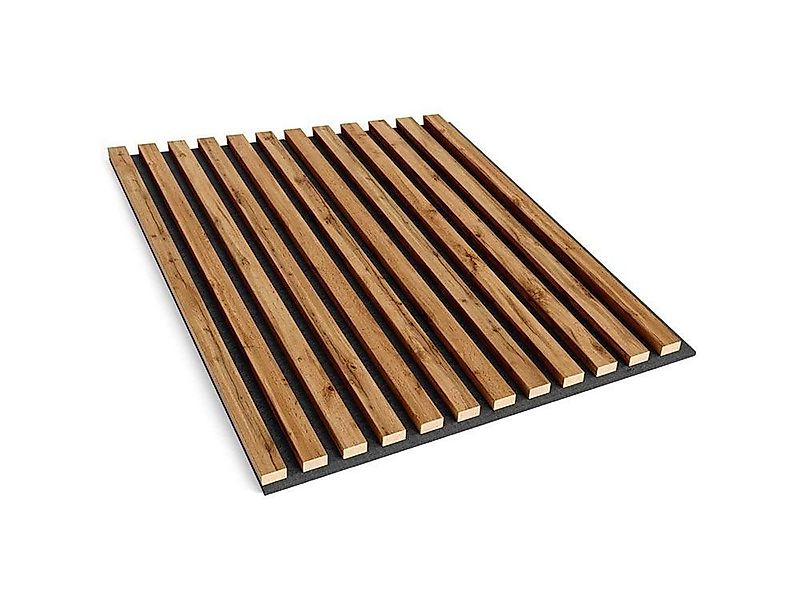 Mebano 3D Wandpaneel 6tlg. 40x40cm Akustikpaneele Lamellenpaneel Stilvoller günstig online kaufen