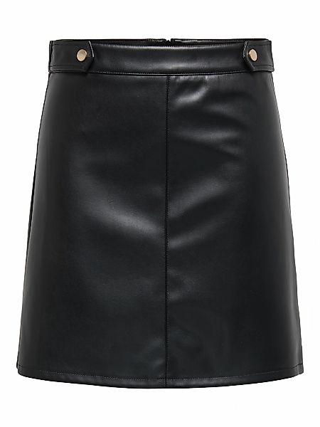ONLY Lederimitatrock "ONLISABEL HW FAUX LEATHER SKIRT PNT" günstig online kaufen
