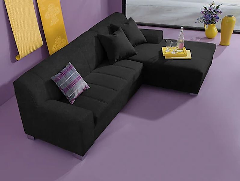 INOSIGN Ecksofa »Anzio, elegant und gemütlich, Breite 239cm, L-Form«, wahlw günstig online kaufen