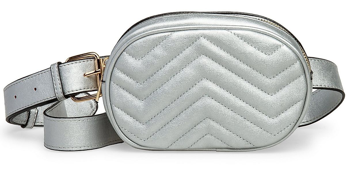 Caspar Gürteltasche TS1064 stylische kleine Damen Gürteltasche mit Gürtel günstig online kaufen