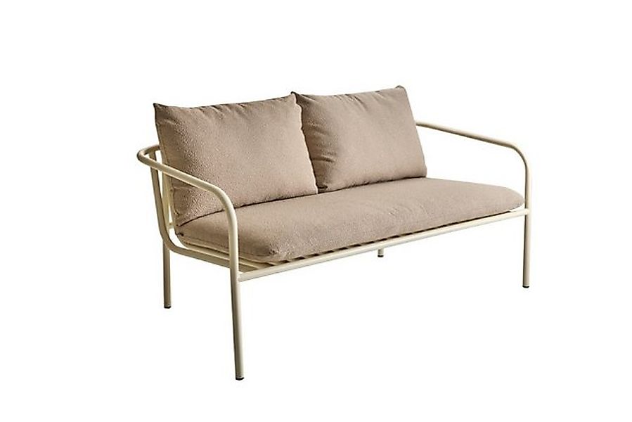 Brafab Gartensofa Bendt mit Kissen, Perlweiß, inkl. Kissen günstig online kaufen