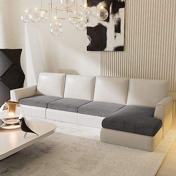 BTTO Sofahusse Samt Sofa 3-tlg. Set günstig online kaufen