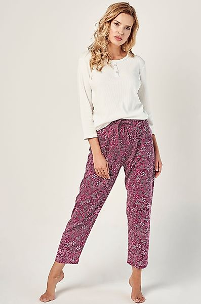 Mademoiselle Sommeil Pyjama Damen Schlafanzug mit günstig online kaufen