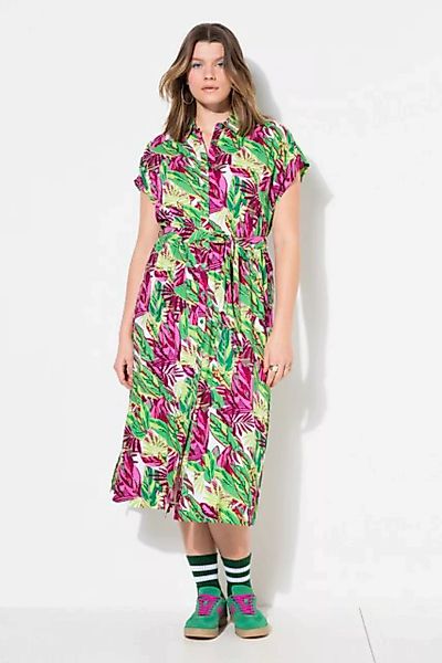 Studio Untold Jerseykleid Maxikleid oversized Jungle-Print günstig online kaufen