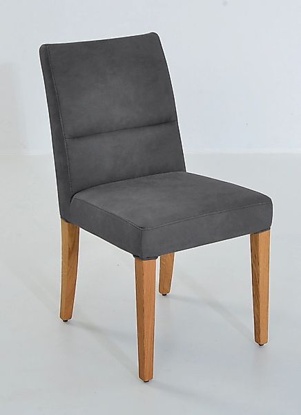 K+W Komfort & Wohnen 4-Fußstuhl "GOBY", Microfaser 785, 4-Fuß-Holzstuhl in günstig online kaufen