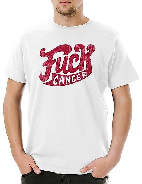 Urban Backwoods Print-Shirt Fuck Cancer Herren T-Shirt Frank Fiona Carl Ian günstig online kaufen