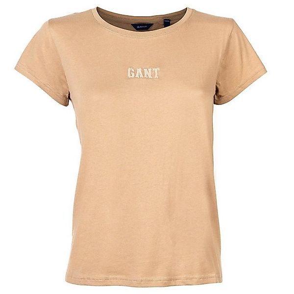 Gant T-Shirt Damen T-Shirt - D1. Gant Logo T-Shirt, Rundhals günstig online kaufen