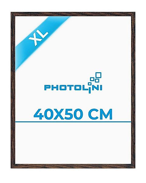 PHOTOLINI Bilderrahmen Poster-Einzelrahmen Modern Schmal, (1 Rahmen) günstig online kaufen