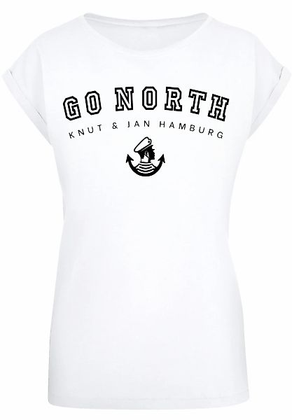 F4NT4STIC T-Shirt "PLUS SIZE Go North", Print günstig online kaufen