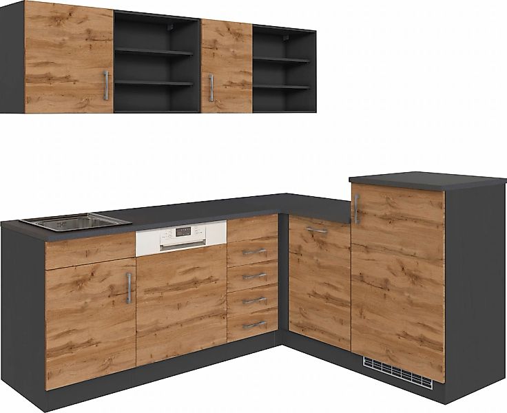 HELD MÖBEL Küche "Mali", Stellbreite 210/170 cm, mit E-Geräten günstig online kaufen