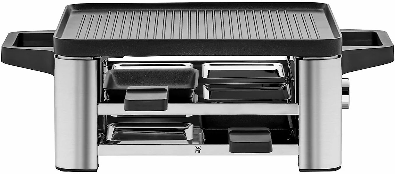 WMF Raclette "LONO" 4 Stk. Raclettepfännchen 870 W LED-Beleuchtung, Aufbewa günstig online kaufen