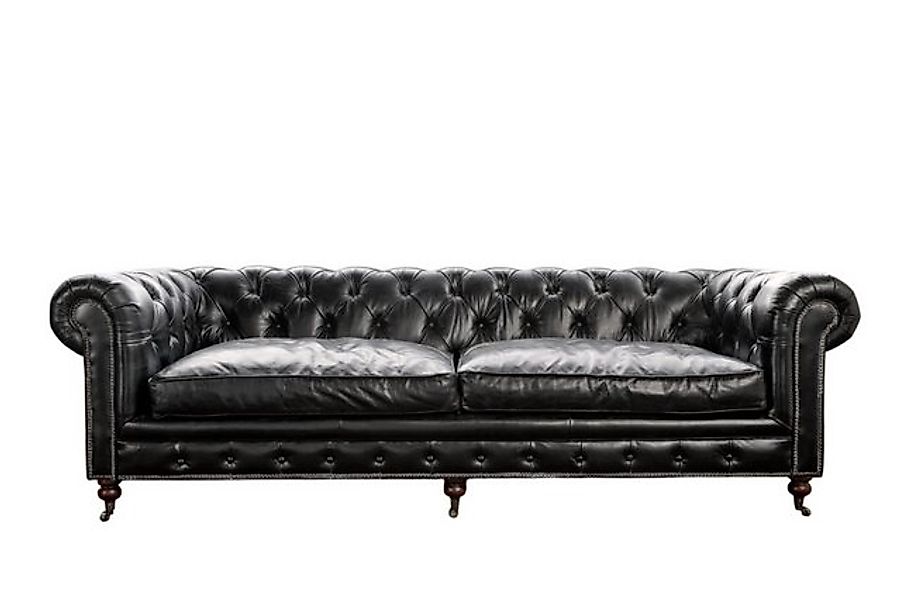 JVmoebel Chesterfield-Sofa Chesterfield Couch Polster Sofas Klassische Lede günstig online kaufen