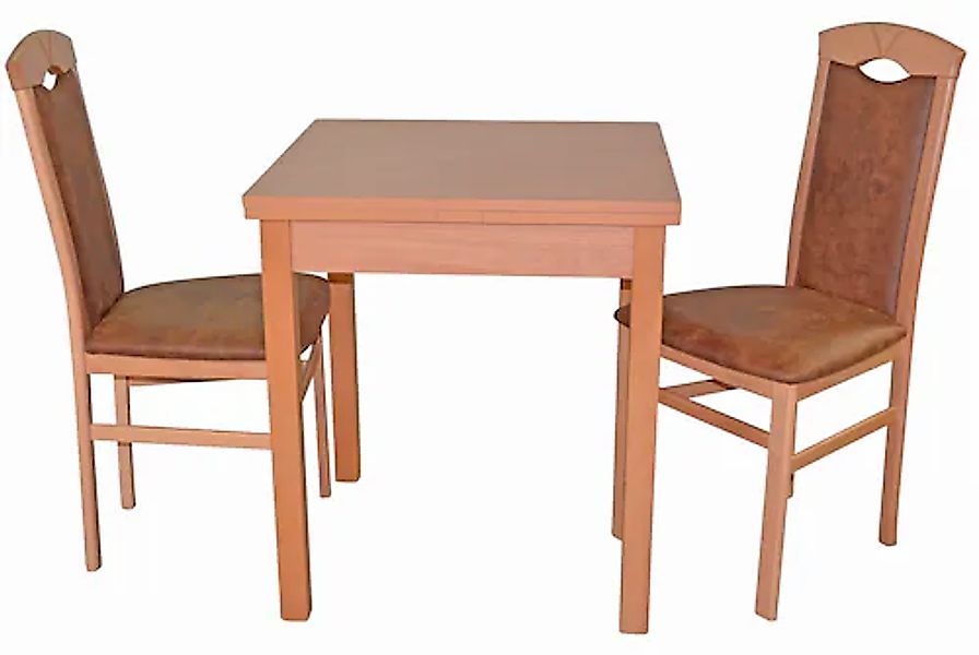HOFMANN LIVING AND MORE Essgruppe "3tlg. Tischgruppe", (Spar-Set, 3 tlg., 3 günstig online kaufen