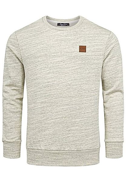 Amaci&Sons Sweatshirt DURHAM Sweatshirt mit Rundhalsausschnitt günstig online kaufen