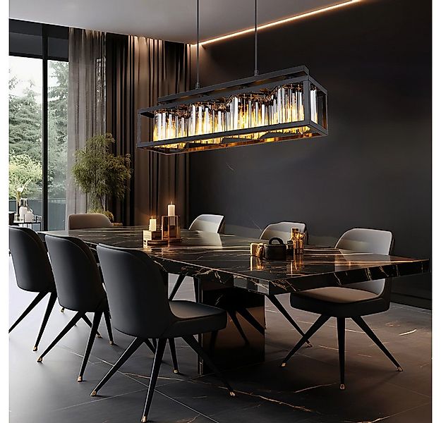 GLOBO LIGHTING LED-Hängeleuchte, Leuchtmittel inklusive, Warmweiß, Kristall günstig online kaufen