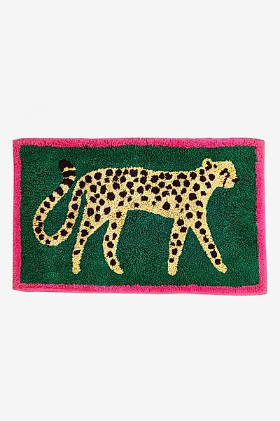 Next Badematte Badematte mit Gepard-Animal-Print, Baumwolle, günstig online kaufen