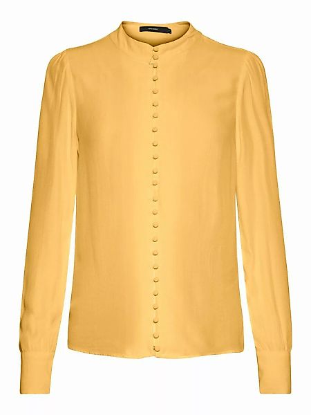 VERO MODA Feminine Hemd Damen Gelb günstig online kaufen
