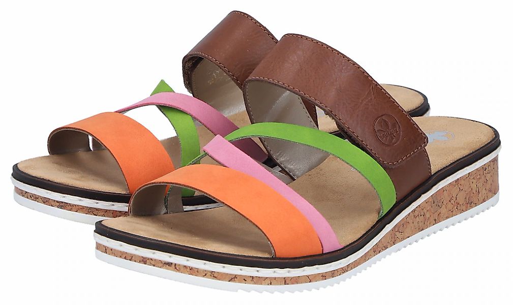 Rieker Pantolette Keilabsatz, Sommerschuh, 150 Jahre RIEKER Jubiläumsartike günstig online kaufen