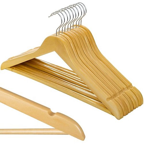 Ruhhy Kleiderbügel Bügel Kleiderschrank, (Spar-Set, 10-tlg), günstig online kaufen