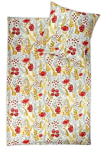 jilda-tex Bettwäsche Kyoto Autumn, Renforcé (Bio-Baumwolle), günstig online kaufen