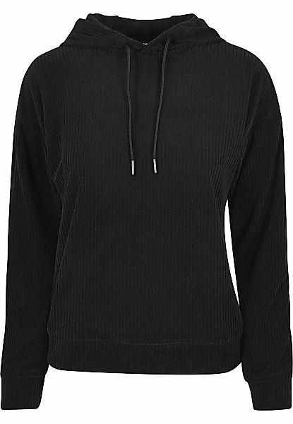 URBAN CLASSICS Kapuzensweatshirt "Urban Classics Damen Ladies Velvet Rib Ho günstig online kaufen