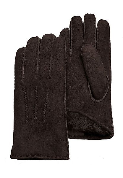PEARLWOOD Lederhandschuhe NORTH (1 Paar) warm gefüttert, Ziernähte, Tempera günstig online kaufen