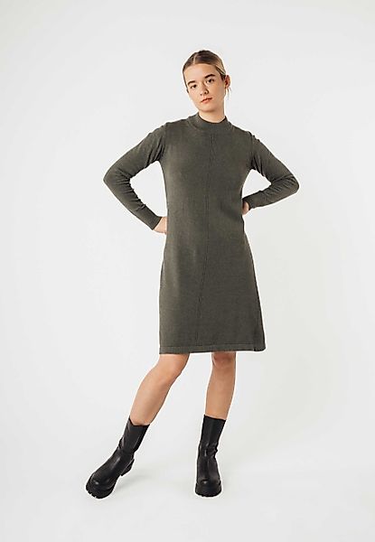 MELA Strickkleid Damen Basic Feinstrick Kleid günstig online kaufen